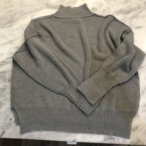 Gray Oversized Sweater